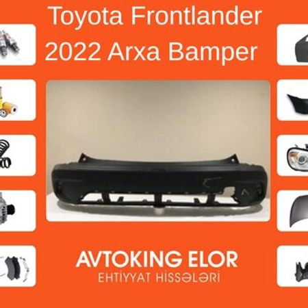 Toyota Frontlander 2022 arxa bamper – Ehtiyat hissələri – ucuztap.az