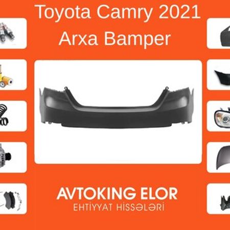 Toyota Camry 2017–2021 arxa buferi – Ehtiyat hissələri – ucuztap.az