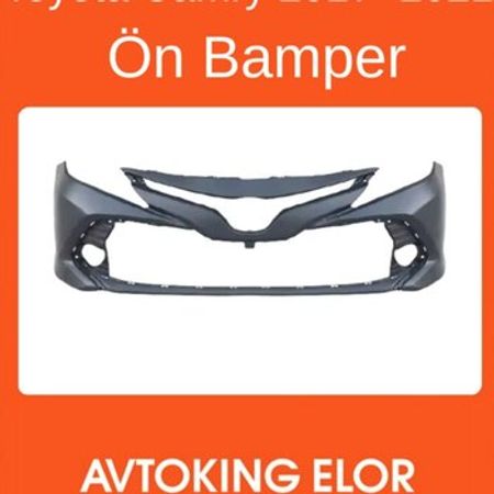 Toyota Camry 2017–2021 ön bamperi