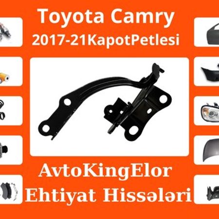 Toyota Camry 2017-2021 kapot petləsi