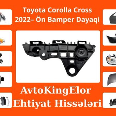 Toyota Corolla Cross 2022 ön bamper dayağı