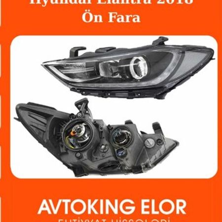 Hyundai Elantra ön sağ faraları – Ehtiyat hissələri – ucuztap.az