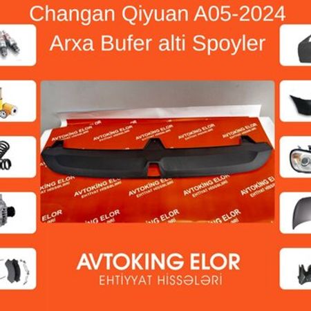 Changan Qiyuan A05 2023–2024 arxa buferin spoyleri