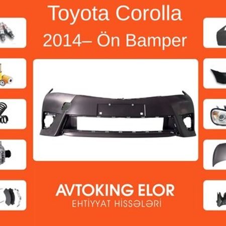 Toyota Corolla 2014 ön bamperi