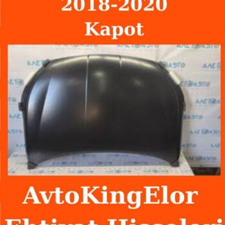 Hyundai Elantra 2018-2020 kapotu