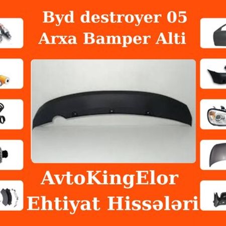 BYD Destroyer 05 arxa buferin alt korpusu