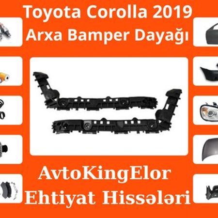 Toyota Corolla 2019 arxa bufer dayağı