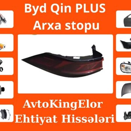 BYD Qin PLUS arxa stopu