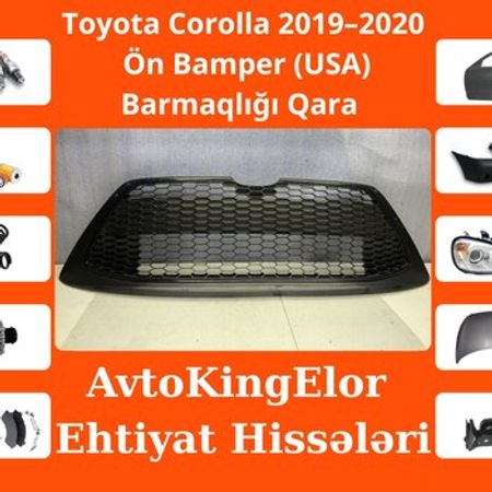 Toyota Corolla 2019–2020 ön bamper barmaqlığı
