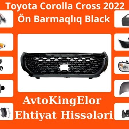 Toyota Corolla Cross 2022– ön barmaqlığı