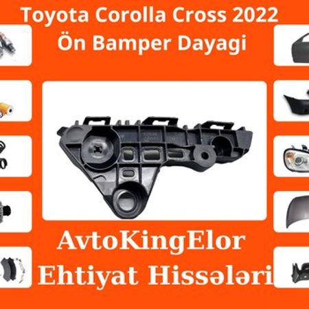 Toyota Corolla Cross 2022 ön bamper dayağı