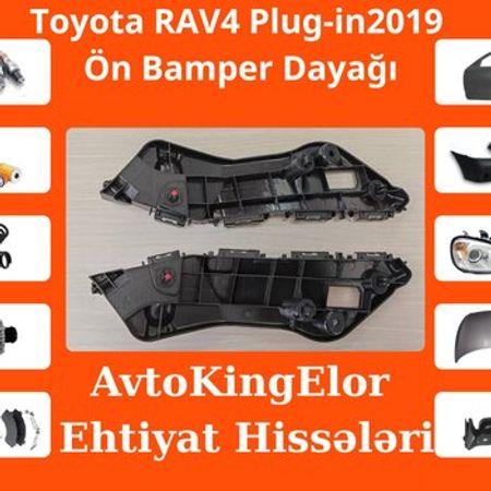 Toyota RAV4 Plug-in 2019– ön bamper dayağı