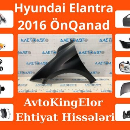 Hyundai Elantra 2016 ön qanadı