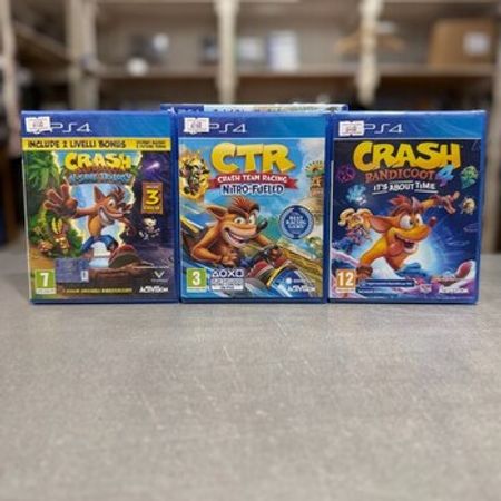PS4 Crash bandicoot trilogy, Crash team racing, Crash bandicoot 4 oyun diskləri – Oyunlar, pultlar və proq… – ucuztap.az