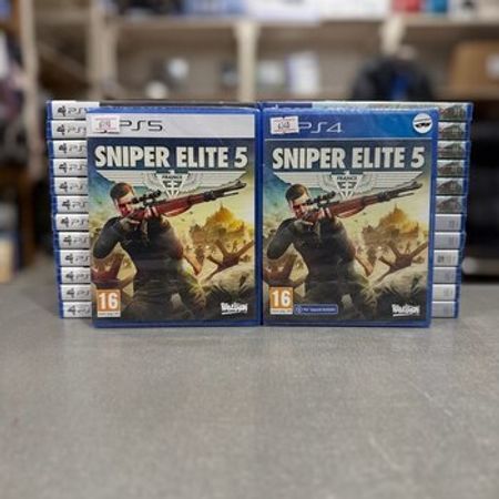 PS4/PS5 üçün Sniper Elite 5 oyun diski – Oyunlar, pultlar və proqramlar – ucuztap.az