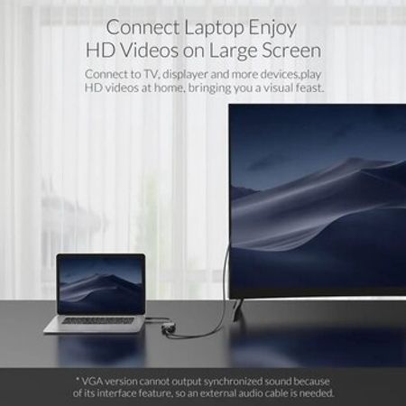 Conventer ORICO-XD-MDFV-BK Mini DisplayPort to VGA 1920*1080@60Hz – Kompüter aksesuarları – ucuztap.az