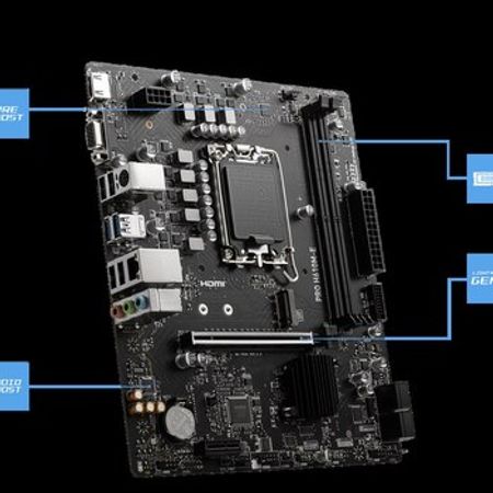 MB MSI

PRO H610M-E DDR5 LGA 1700 /2x DDR5 5600Mhz /M2. slot /GLan/VGA+HDMI+DP