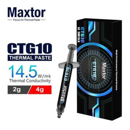 CPU TermoPasta Maxtor CTG10-E (Luxury Box) 2gr/tube, 14.5W/mk, Scraper,cleanser, Brush