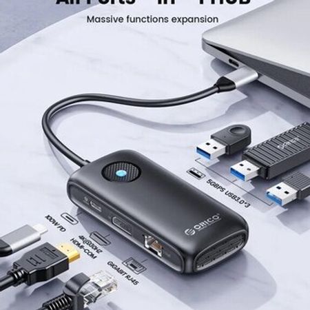 ORICO PDD11-6PR 6-in-1 USB Hub