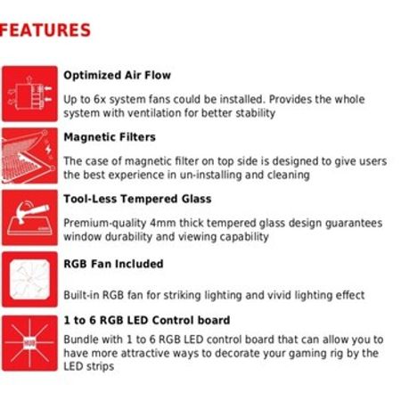 MSI MAG Forge 110R GAMING Case
