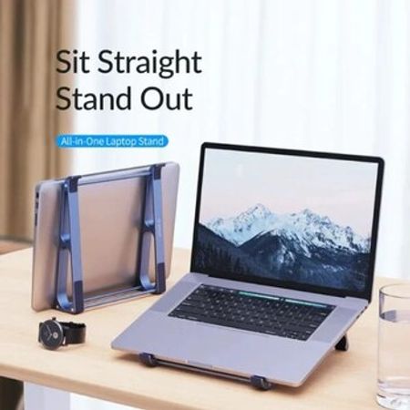 ORICO Laptop Stand ORICO-MA15-GY-BP-HW, Foldable stand, Aluminum + Silicone,  233mm x 260mm x 87mm,G