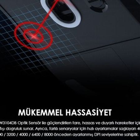 Gaming Mouse VERSA 300 Wireless Black  New