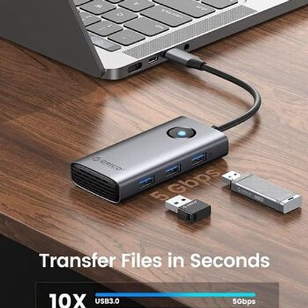 ORICO PW11-6PR 6-in-1 USB-C Hub