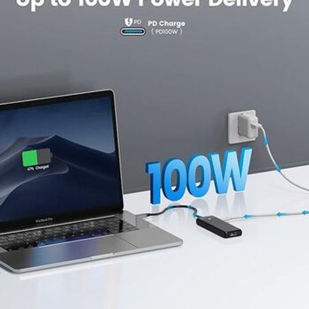 DS ORICO-PWD-6PS-BK-EP  6-in-1