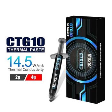 CPU TermoPasta Maxtor CTG10-E (Luxury Box) 4gr/tube, 14.5W/mk – Masaüstü kompüterlər – ucuztap.az