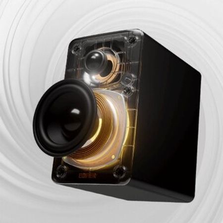 Edifier M60 Black Compact desktop 2.0 speakers 66W (RMS),BT V5.3, USB-C, AUX.Hi-Res& Hi- – Audio və video – ucuztap.az