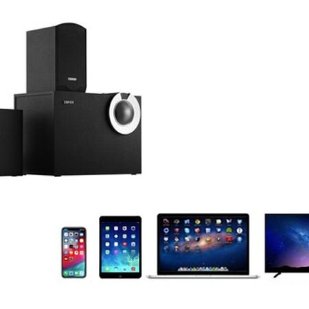 Edifier M206BT Black 2.1 68W (34W(R/L:8W+8W SW:18W)), AUX, USB, Bluetooth 5.0 – Audio və video – ucuztap.az
