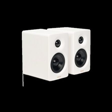 Edifier M60 White Compact desktop 2.0 speakers 66W (RMS),BT V5.3, USB-C, AUX.Hi-Res& Hi-Res Audio Wi – Aud… – ucuztap.az