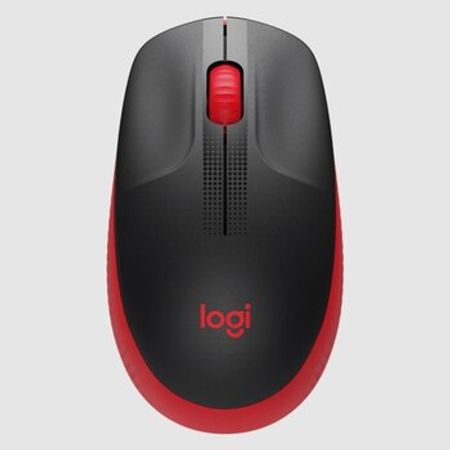 Wireless Mouse Logitech M190 Red