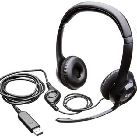 USB qulaqlıq LOGITECH Corded USB H390