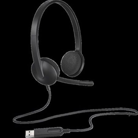 Rəqəmsal səs qulaqlığı LOGITECH Corded USB H340
