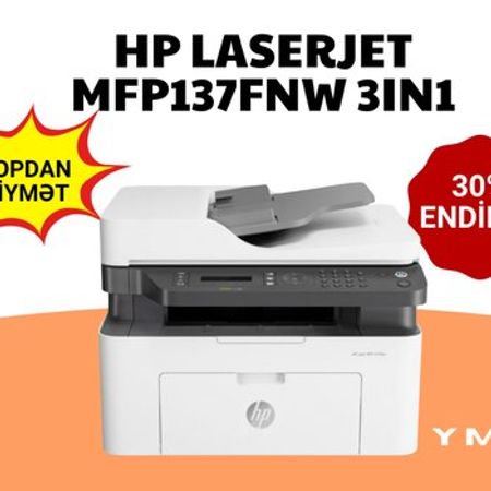 Printer "HP Laserjet MFP137FNW 3in1 "