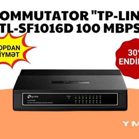 Kommutator "TP-Link TL-SF1016D 100 Mbps"
