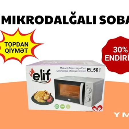 Mikrodalğalı soba Elif EL-501RB