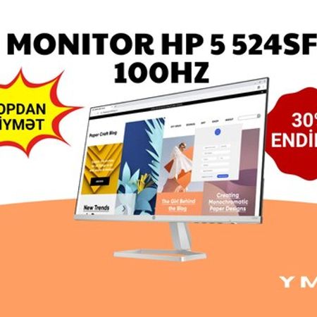 Monitor HP Series 5 24″ FHD – 524sf (Black)