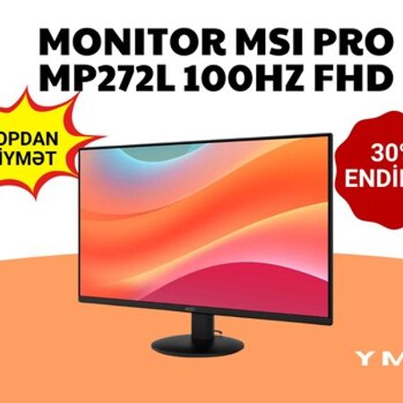 Monitor "MSI PRO 27" 100Hz MP272L