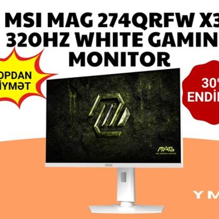 MSI MAG 274QRFW X32 320Hz White Gaming Monitor