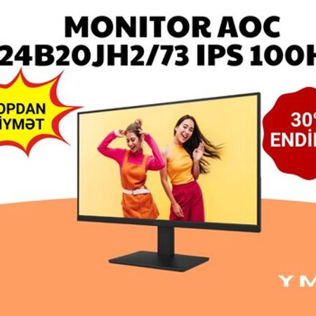 Monitor AOC 24B20JH2 24" IPS 100Hz
