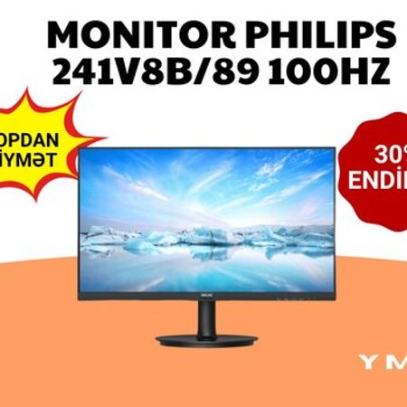 Monitor Philips 241V8B/89 100Hz 24 inch
