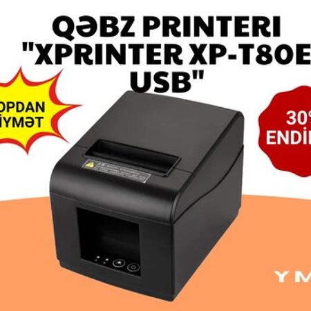 Qəbz printeri "Xprinter XP-T80E USB"