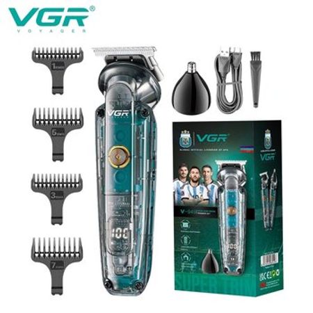 Universal trimmer dəsti "VGR 949 2in1 İPX6 1200mAh Cord/Cordless"