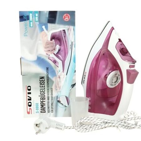 Buxarlı ütü Sovio 2858 / 8868 2000W 350ml – Ütülər – ucuztap.az