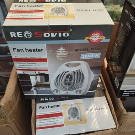 Hava vuran qızdırıcı "Resovio FH 04" 2000W 15m²