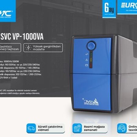 UPS SVC VP-1000VA – Kompüter aksesuarları – ucuztap.az