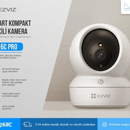 Təhlükəsizlik kamerası Ezviz H6C – Təhlükəsizlik avadanlığı – ucuztap.az