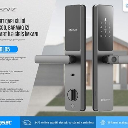 Ağıllı qapı klidi "Ezviz CS-DL05 | Smart Lock"